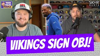 Minnesota Vikings SIGN Odell Beckham Jr. to practice squad! — SKOR North MN Sports