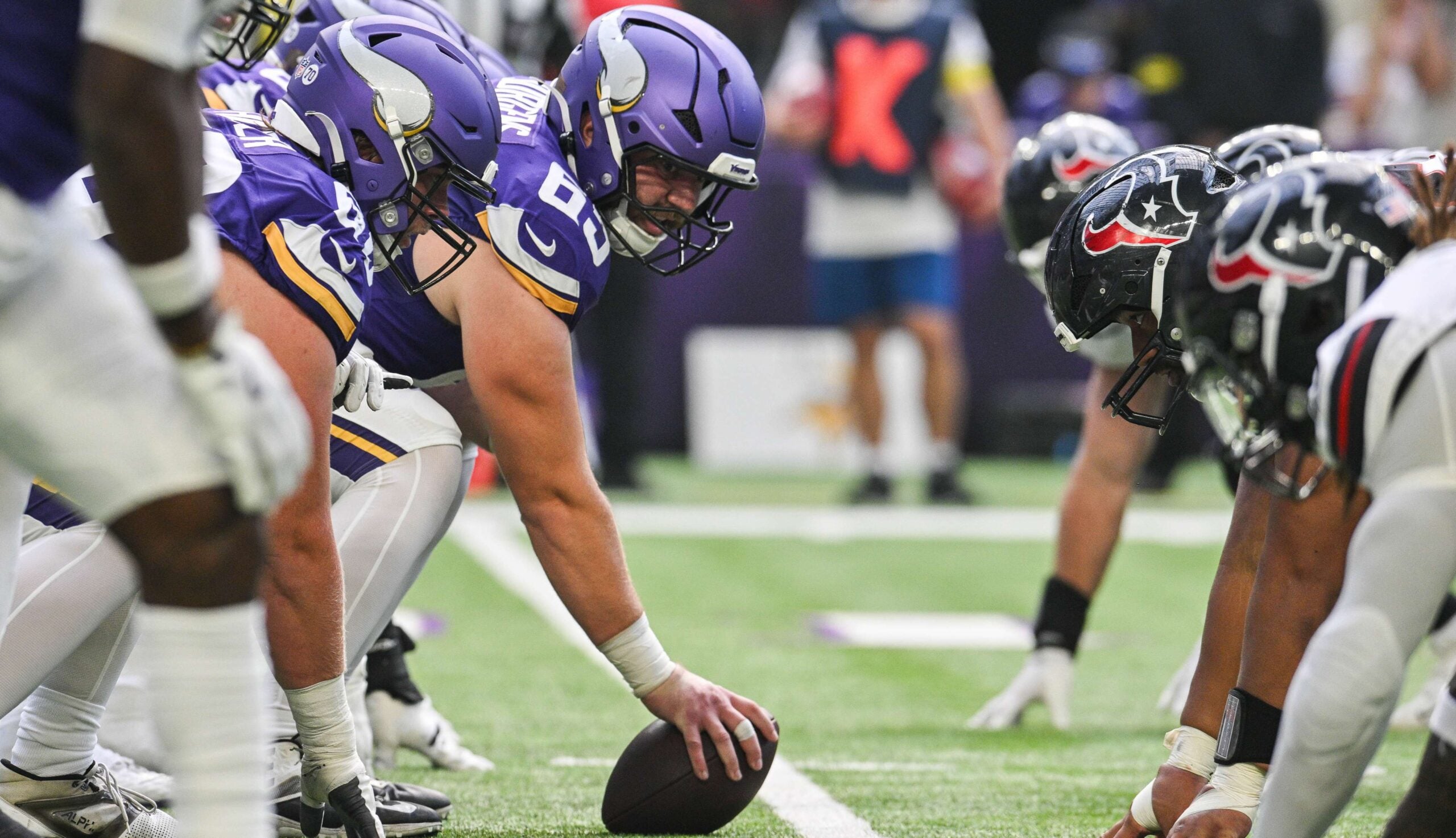 Did the Vikings Demote 1 Offensive Lineman? โ Stillwater Sports news