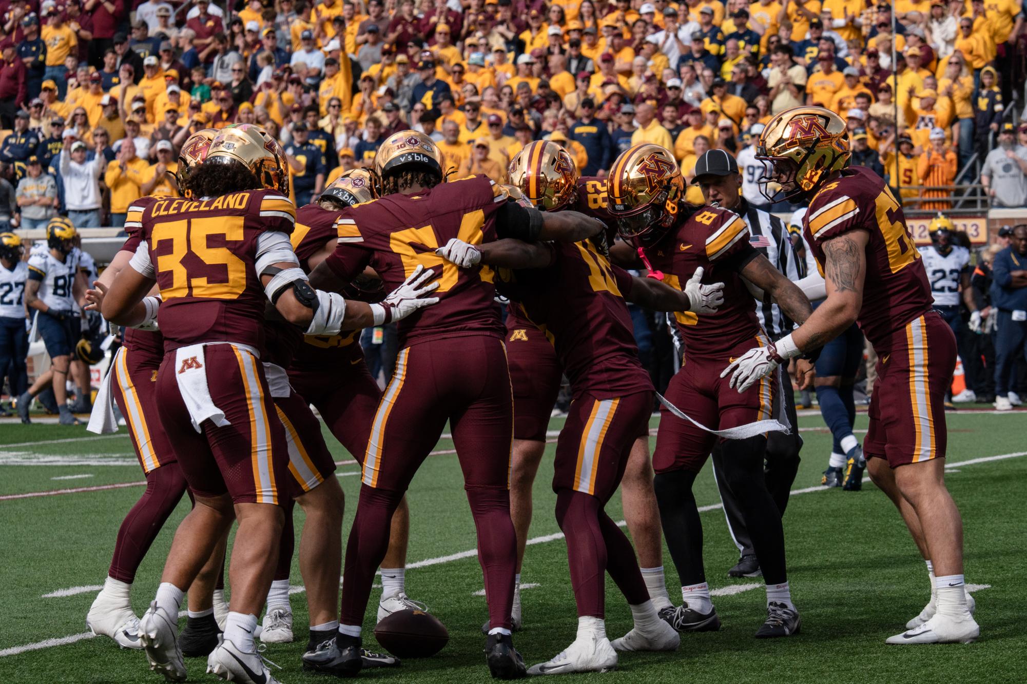 Week six: Gophers hope to go 3-0 in the Big Ten against the Boilermakers — Minnesota Daily (U of M)